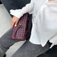 Hold On Quilted Bag - Wine