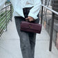 Hold On Quilted Bag - Wine