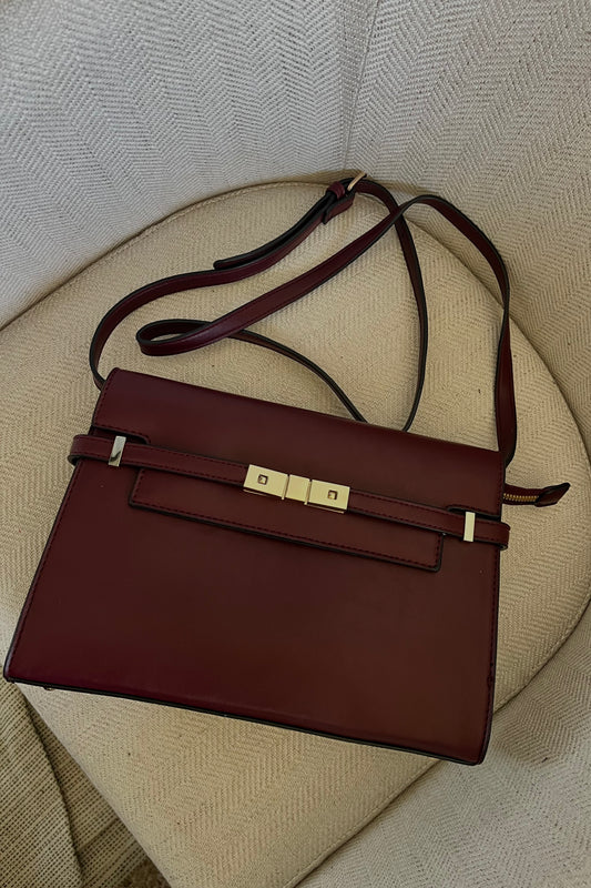 So Good Crossbody Bag - wine