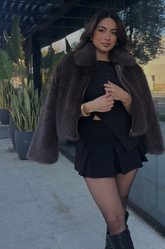 So Loved Faux Fur Jacket